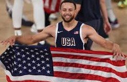 LeBron James, Steph Curry, Team USA Celebrate Olympic Gold Medal Win